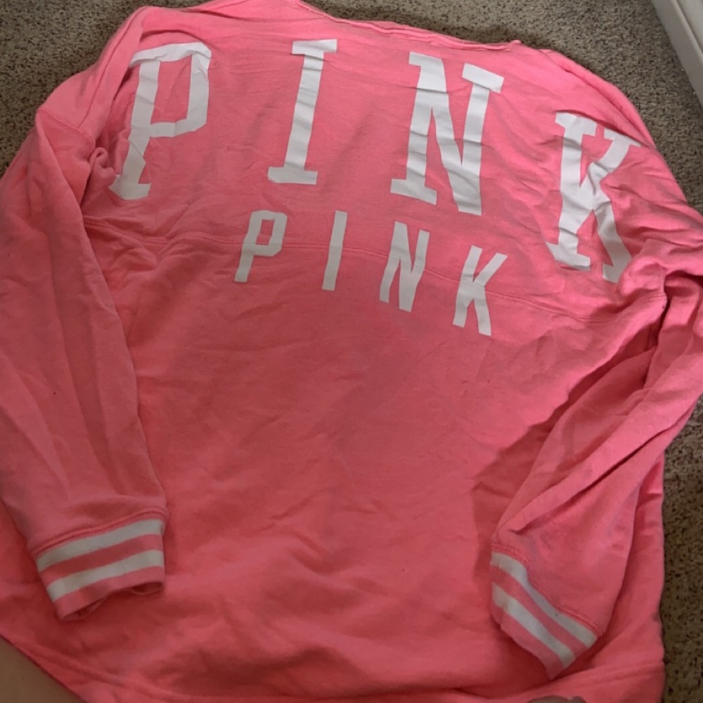 PINK hooded sweatshirt